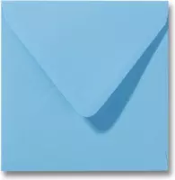 Envelop 12 x 12 Oceaanblauw, 100 stuks
