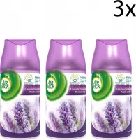 Air Wick Freshmatic Automatische Spray Luchtverfrisser - Paarse Lavendel - Navulling 250ml x3