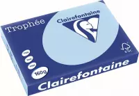 3x Clairefontaine TrophÃ©e Pastel A3 blauw, 160gr, pak a 250 vel