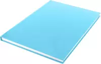 Kangaro dummyboek - A4 - pastel blauw - 160 blanco pagina's - hard cover - K-5356