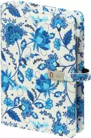 Kalpa 1311-78 Pocket Organizer Bloemen Delfts Blauw 1 week per 2 paginas 2024-2025-2026