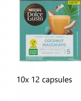 Nescafe Dolce Gusto® - Coconut Macchiato - vegan - multipak 10x 12 capsules