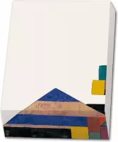 Bekking & Blitz - Memoblok - Memo blocnote - Notitieblok - Kunst - Blauer Berg - Paul Klee - Staatliche Museen zu Berlin - Uniek design