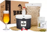 Brew Monkey Basis Blond - Bierbrouwpakket - Zelf Bier Brouwen Bierpakket - Startpakket - Gadgets Mannen - Cadeau -Cadeau voor Mannen en Vrouwen - Vaderdag Cadeau - Vaderdag Geschen