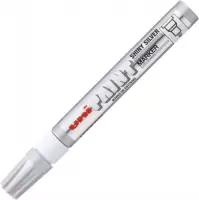 Uni PX-20 Shiny Silver Paint Marker - 2.2 - 2.8 mm verfstift op oliebasis