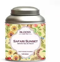 Safari Sunset | witte thee | losse thee | 120g | in theeblik