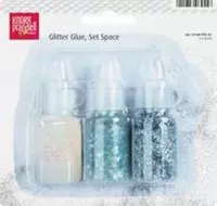 KNORR prandell glitterlijm Glitterlijm set Space, zilver