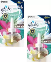 Glade Electric scented oil Exotic tropical blossoms - 2 navullingen van 20ml