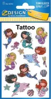 Avery Tattoo etiket Z-design Kids - pakje a 1 vel zeemeer-