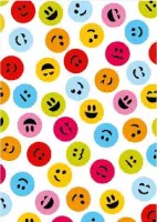 Haza Original Apparaatrol Cadeaupapier Smileys 30 Cm