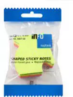 Info sticky notes - Vorm Pijl - 67 x 68 - Multicolor