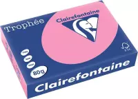 6x Clairefontaine TrophÃ©e Pastel A4 felroze, 80gr, pak a 500 vel