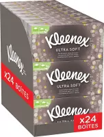 Kleenex tissues - Ultra Soft - Mega Voordeelbox - 24 pakjes á 72 Tissues