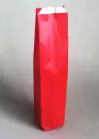 Wijnfleszak Rood -8,5x7x43cm - 70gr - 250 stuks