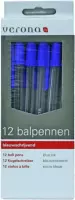 Balpennen - 12st - Blauw