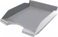 6 x Brievenbak Quantore - A4 - grijs - 100% gerecycled - voordeelset
