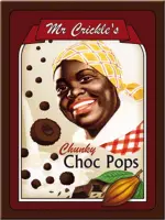 Mr. Crickle's Choc Pops Retro Magneet