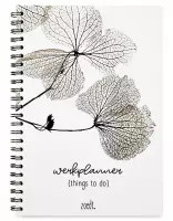 Zoedt werkplanner - gedroogde bladeren - A5 formaat - to do notitieboek