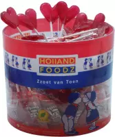 Hart lolly silo 75 stuksx 8 gram- Holland Foodz