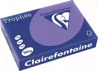 5x Clairefontaine TrophÃ©e Intens A4 violet, 160gr, pak a 250 vel