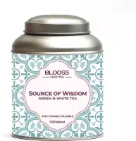 Source of Wisdom | witte thee | groene thee | losse thee | 100g | in theeblik