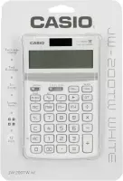 Casio JW-200TW-WE - Bureaurekenmachine / Wit