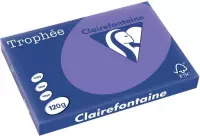 4x Clairefontaine TrophÃ©e Intens A3 violet, 120gr, pak a 250 vel
