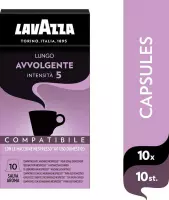 Lavazza Lungo Avvolgente 5 Koffiecapsules - 10 x 10 stuks