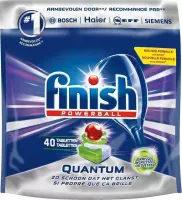 Finish Powerball - Quantum Max Citroen - Vaatwastabletten - 45 tabletten