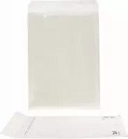 100x bubbel envelop H Wit A4+ binnenmaat 27x36cm