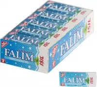 Falim Karbonatli kauwgum 20x5 stuks (100 stuks Suikervrije Kauwgom)