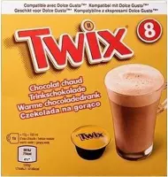 Dolce Gusto® - Twix Warme Chocolade Koffiecups - compatible - 8 stuks