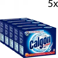 Calgon 3 in 1 Powerball Tabs Wasmachine Reiniger en Anti kalk - 55 Tabletten x5