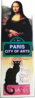 Zeer grote magneet Parijs city of arts met Mona Lisa en chat noir