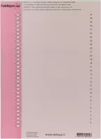 Ruiterstrook Elba Nr 9 157x7mm lateraal roze