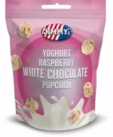Jimmy's popcorn - Yoghurt Raspberry - 12 x 120 gram