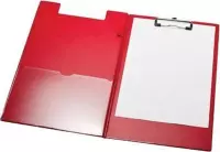 LPC Klemmap klembord met omslag rood - A4 -
