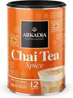 Arkadia Chai Latte Tea Spice Original (New) 330gr. (SHORT TIME -PROMOTIONAL CLEAR PACKAGE) for same price of existing 240g Powder Cafe Beverage
