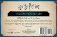 Harry potter: hogwarts foil note cards (set of 10)
