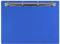 Magnetisch klembord A4 incl. ringband (liggend) - Blauw