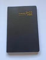 Kleine Brepols Agenda 2022 - Armada - SETA - ZAK FORMAAT - Zwart - 4Talig - 7,4 x 10,2 cm