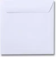 Envelop 17 x 17 Wit, 100 stuks