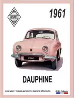Renault Dauphine 1961 Magneet