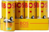 BOS | Organic Ice Tea | Rooibos Lemon | Koolzuurvrij | Tray 12 blikjes x 25cl