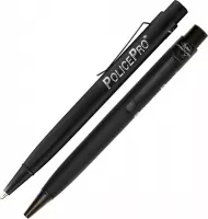 Fisher Space Pen Police Pro geheel Zwart met Rubber Grip