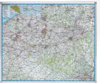 Legamaster PROFESSIONAL landkaart België 101x121cm