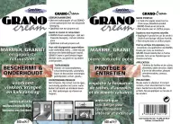 GRANO CREAM - Beschermer Natuursteen - 250ml
