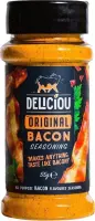 Deliciou Original Bacon Seasoning Kruiden 55 gram - Vegan