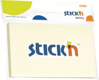 Stick'n sticky notes blister 76x127mm, pastel geel, 100 memoblaadjes
