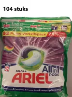 Ariel Pods - Color - 104 stuks